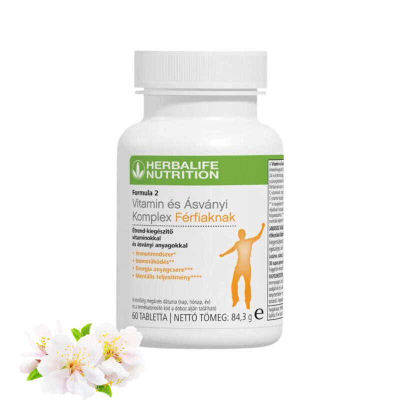 Formula 2 Vitamin és Ásványi Komplex Férfiaknak 60 tabletta