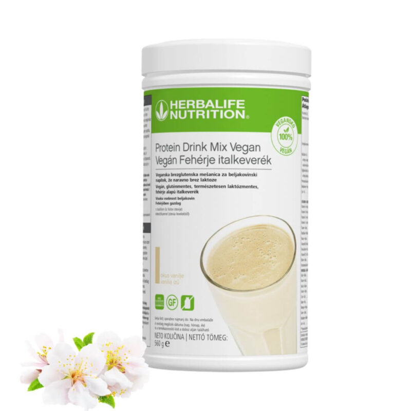 Fehérje ital keverék – Vegán – Vanília 560 g