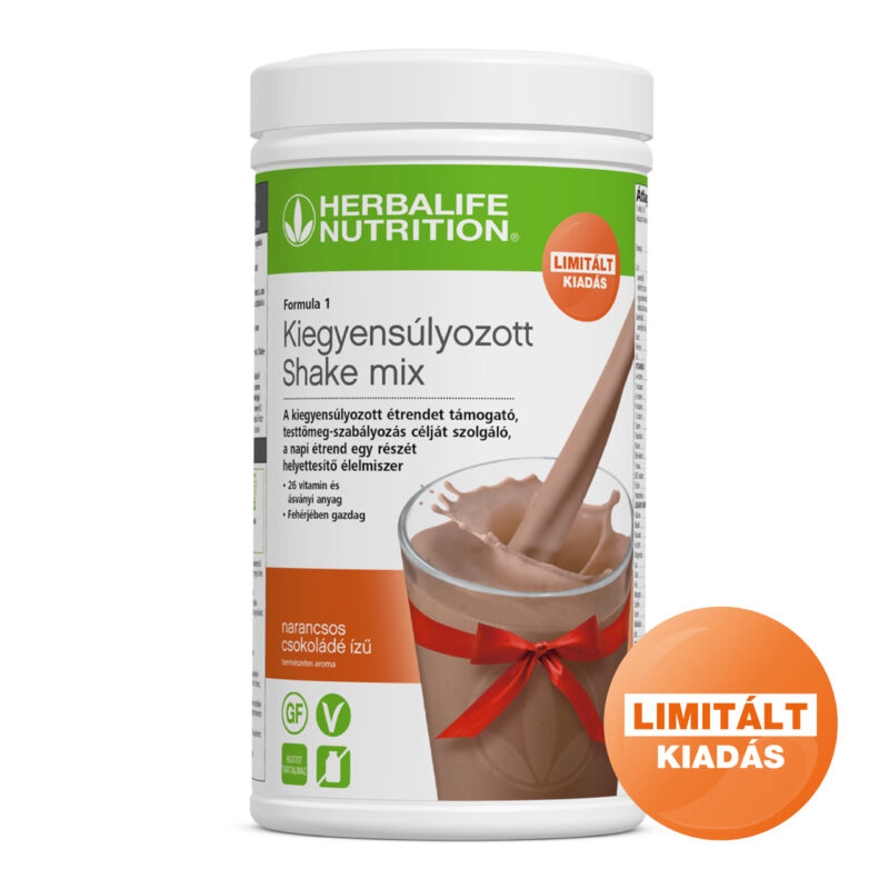 Herbalife Formula 1 – Narancsos csokoládé 550 g _Limitált kiadás